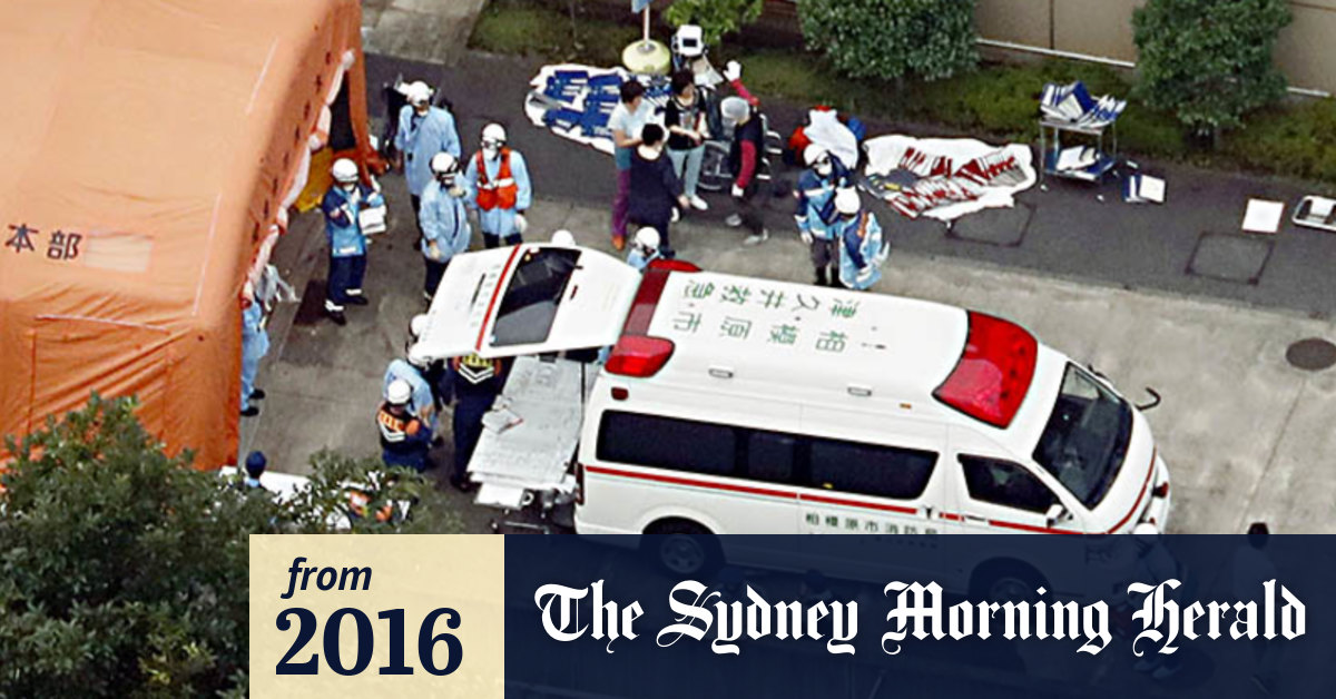 Video Japan knife attack At least 15 killed